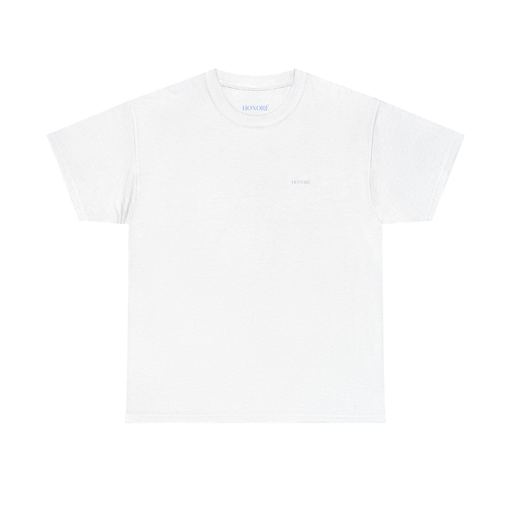 T SHIRT BLEU I NEED MONEY AND BLONDE